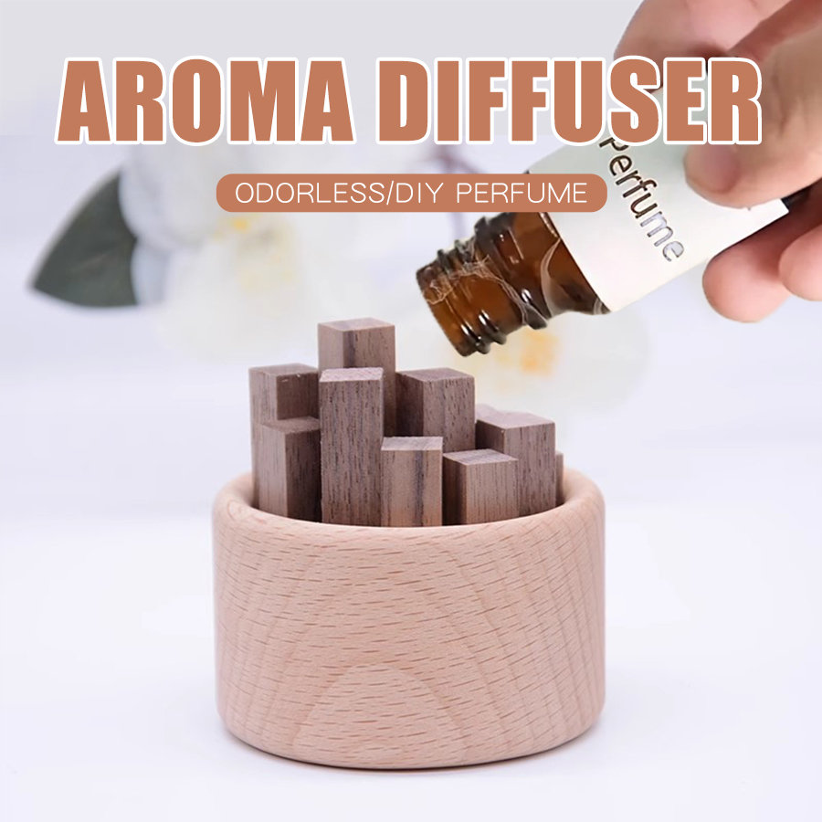 Home Fragrance Co - Diffuseur d'arôme en bois sans parfum,