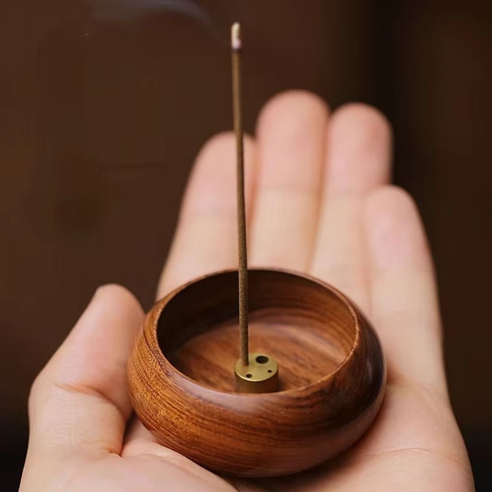 Home Fragrance Miniso - Porte-encens miniature en bois à 4
