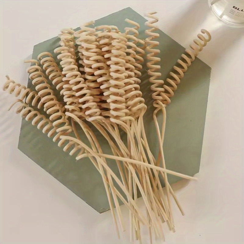 Home Fragrance Bottle - Bâtons de rotin incurvés pour plantes,