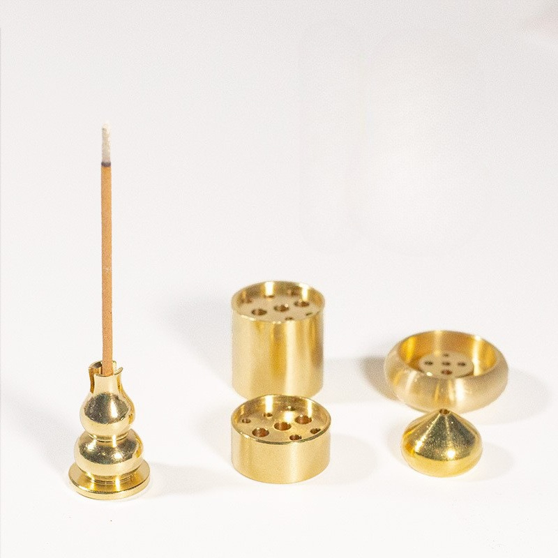 Home Fragrance Miniso - Brûleur d'encens en laiton pour bois