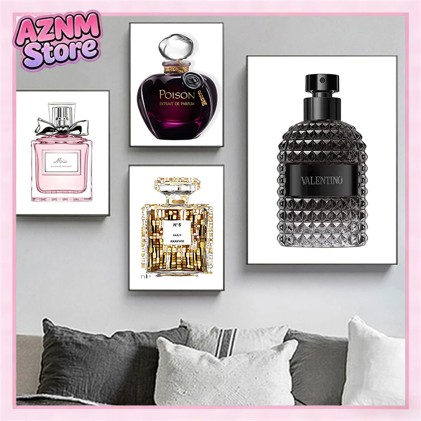 Affiche murale minimaliste san - Home Fragrance Bottle avis et prix