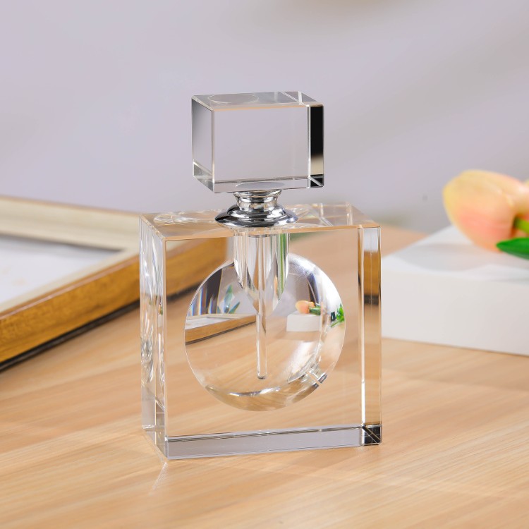 Flacon de parfum carré en cris - Home Fragrance Bottle avis et prix