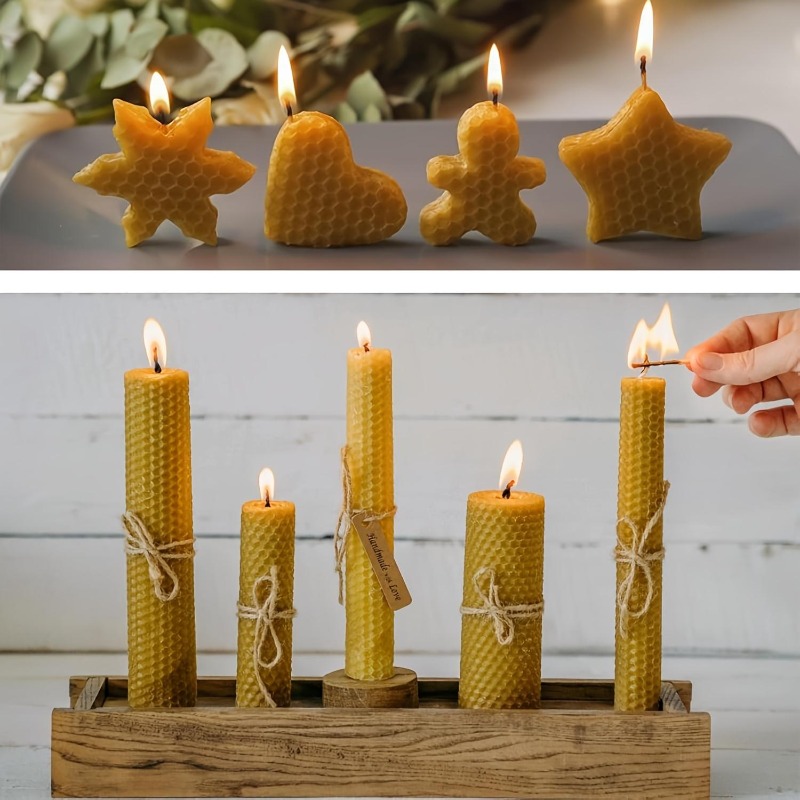 Infinies créations de bougies  - Beeswax Taper Candle avis et prix