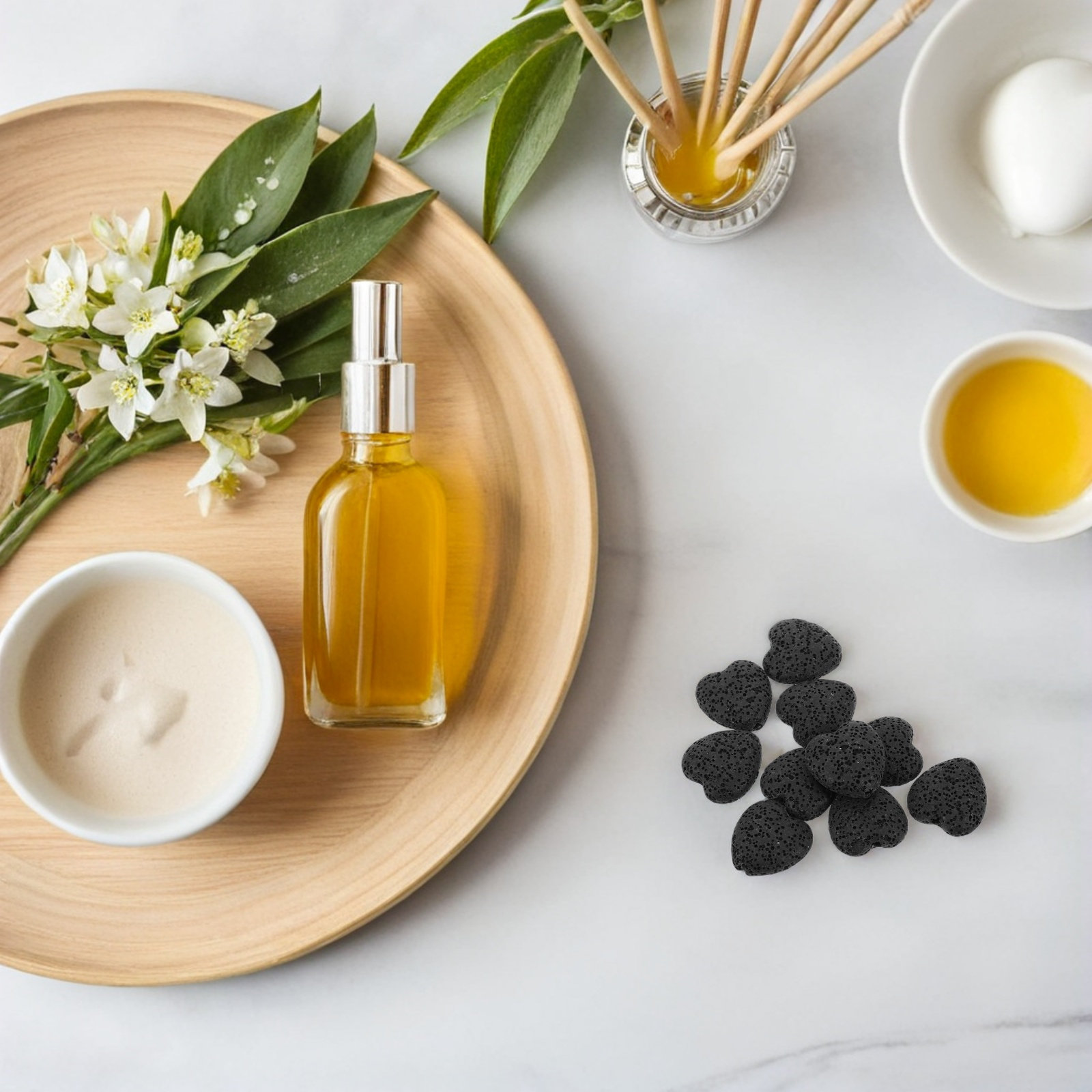 20 pièces, pierres en forme de - Home Fragrance Us avis et prix