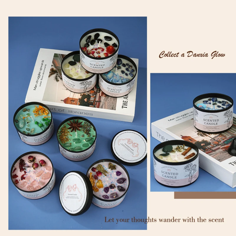 Bougie d'aromathérapie en cris - Home Fragrance Us avis et prix