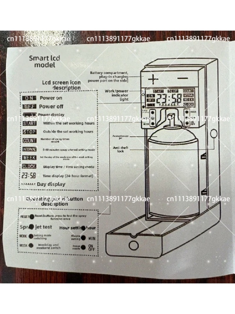 Diffuseur automatique de parfu - Home Fragrance Automatic Spray avis et prix