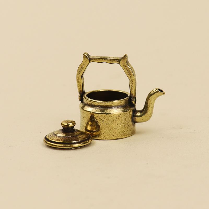 Mini bouilloire à thé en cuivr - Home Fragrance Miniso avis et prix