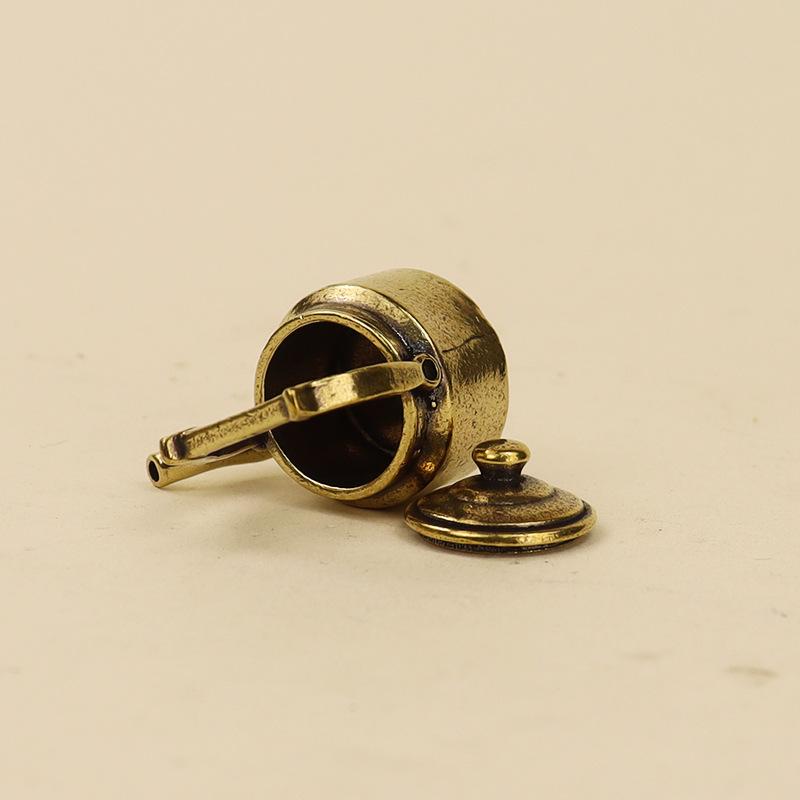 Mini bouilloire à thé en cuivr - Home Fragrance Miniso avis et prix