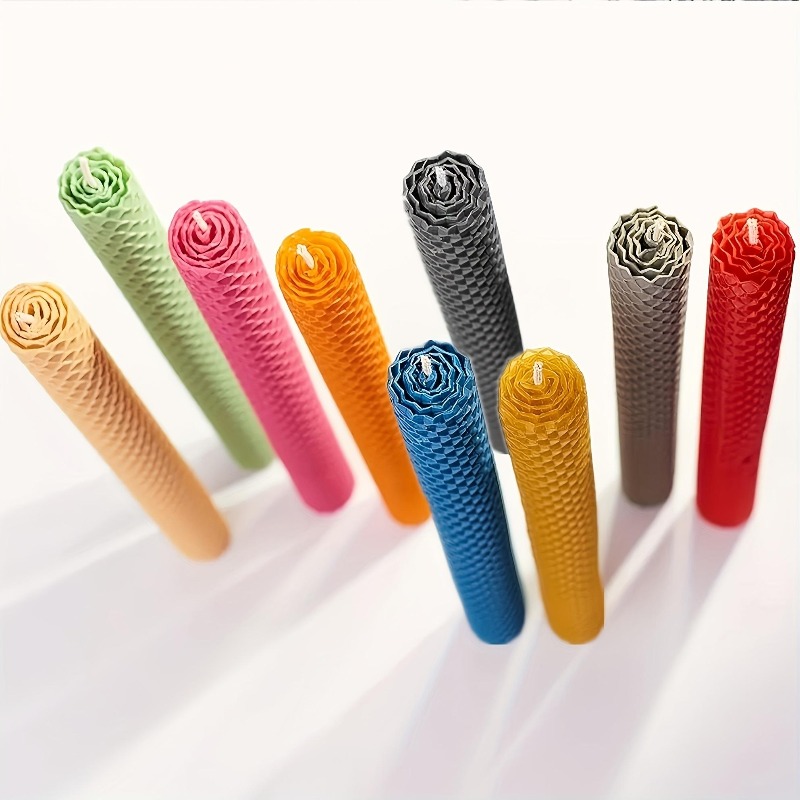 Bougies fines coniques en cire - Beeswax Taper Candle avis et prix