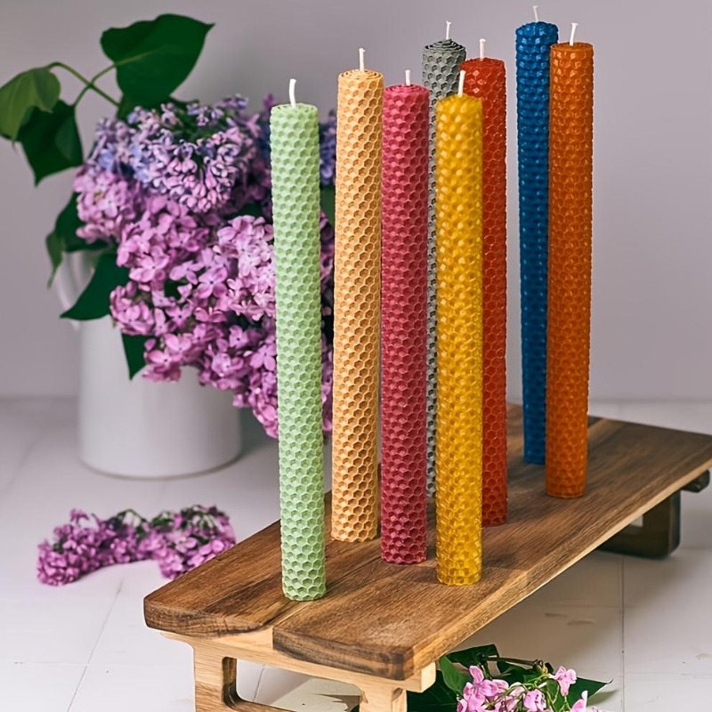 Bougies fines coniques en cire - Beeswax Taper Candle avis et prix