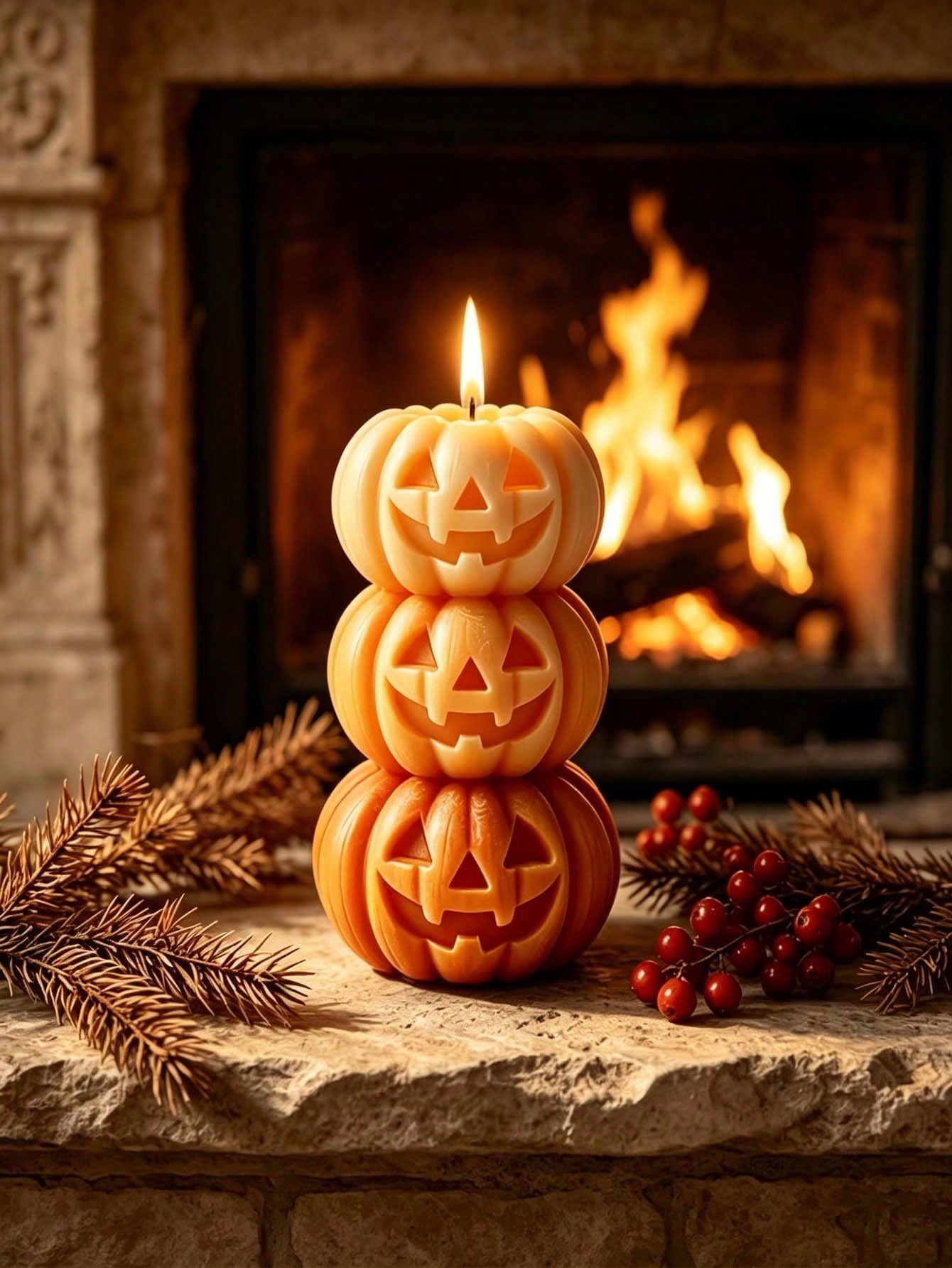 1 bougie d'Halloween en forme  - Home Fragrance Us avis et prix