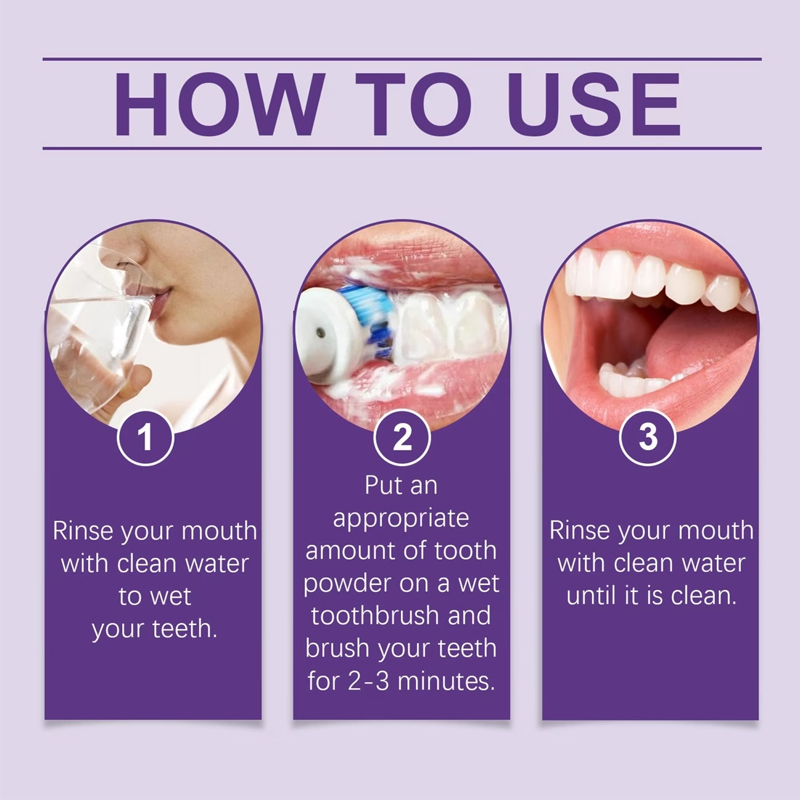 Poudre dentifrice violette 9D, - Home Fragrance Bad For You avis et prix